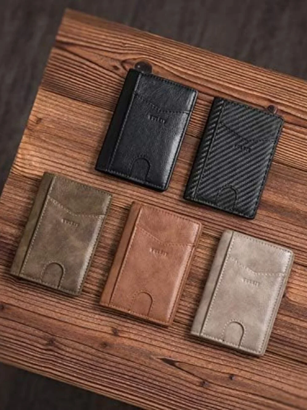 Slim RFID Blocking Bifold Wallet | Minimalist Leather Credit Card Holder for Men
